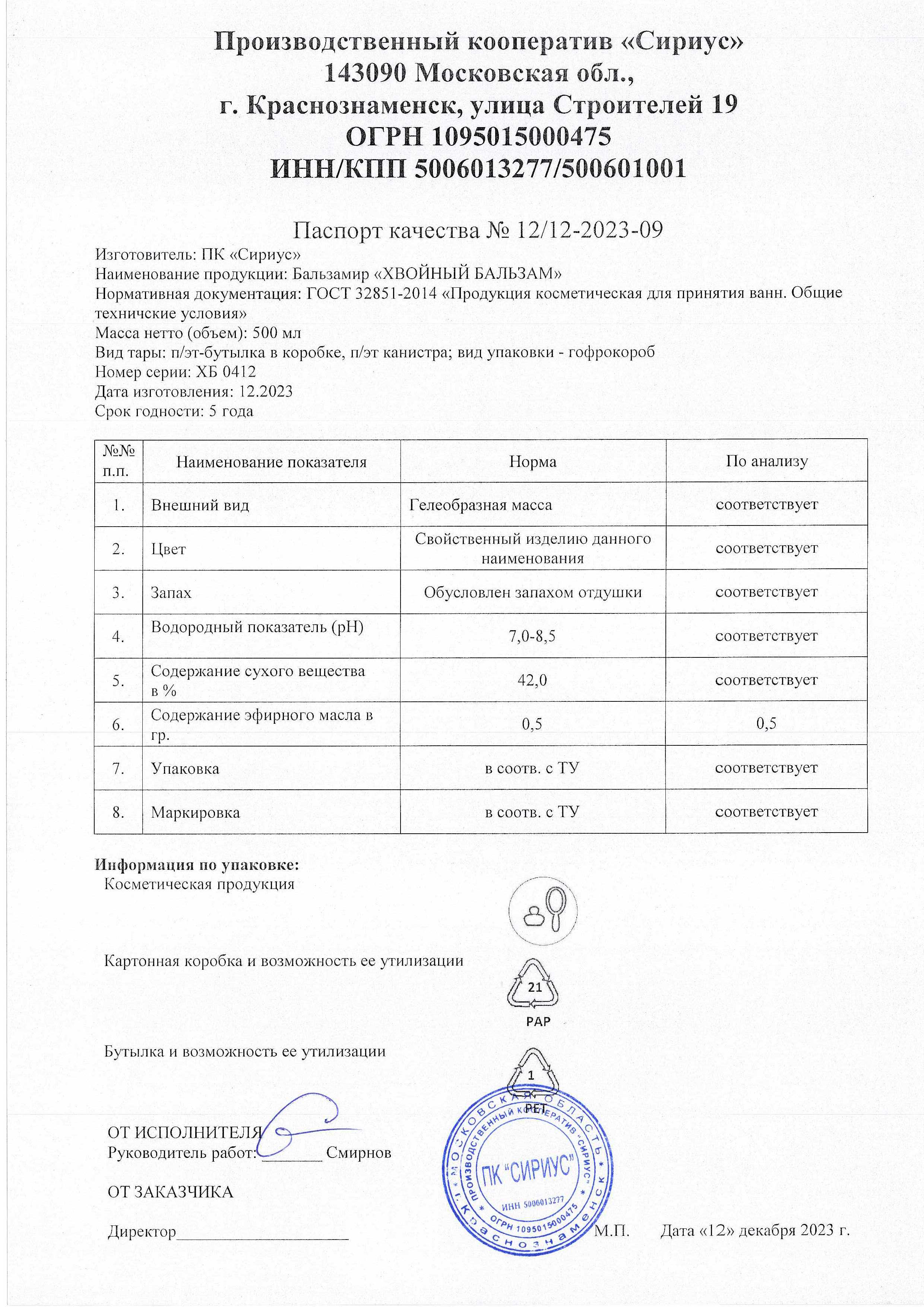 Паспорт №122023